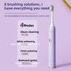 Electric Toothbrush, Couple Rechargeable Automatic Intelligent Adult Soft-bristled Sonic Toothbrush