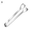 Мини-щипцы для еды из нержавеющей стали, утолщенные, недеформирующиеся, многофункциональные, для сервировки ладони/сердца/овала/квадратов, зажим для глазури
