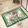 Crayon Shin-chan Diatomaceous Earth Bathroom Mat: Water-Absorbent, Quick-Drying, Non-Slip, Dirt-Resistant Foot Pad