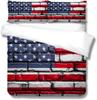 Полиэстеровый пододеяльник наволочка набор из двух или трех предметов цвет национальный флаг 3D цифровая печать