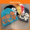 Urban Style Lettered Wool Beanie With Thermal Insulation For Men And Women Cold Weather Gear