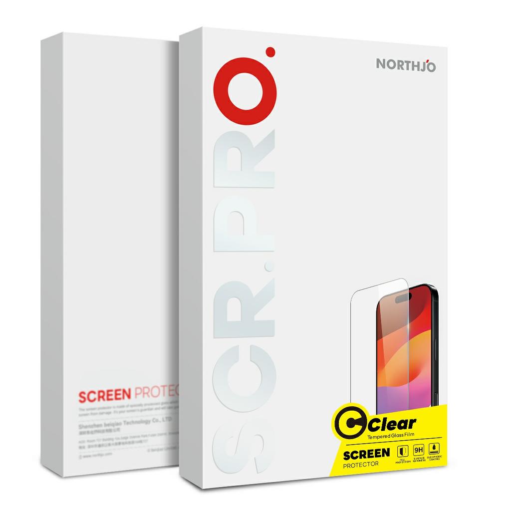 NORTHJO 2 шт. A+ Прозрачная защитная пленка для экрана для Honor 400 5G (Глобальный) Небьющееся 0,3 мм 2,5D Закаленное стекло