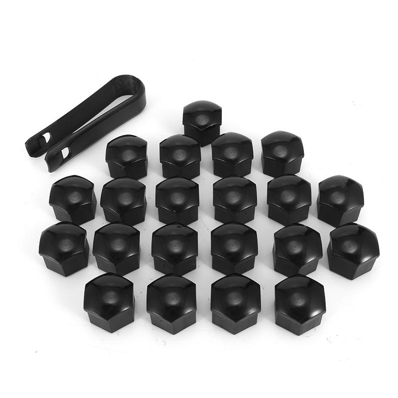 17 мм 20 шт. колпачков для гаек колес автомобиля, защитные крышки, колпачки, крышка винта ступицы автомобиля, колпачок для болта шины, украшение для шины для VW Golf MK4