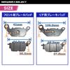 MAXIMASELECT NMAX125 / NMAX155 Front Rear Brake Pad Set Replacement