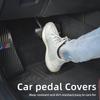 ZUWG9 2025 Hot Car Brake Foot Rest Pedal Cover Alloy Rubber Gas Pedal Protector For BMW M X1 X3 X5 X6 X7 E30 E90 M3 E84 E83 F25 E91 E6