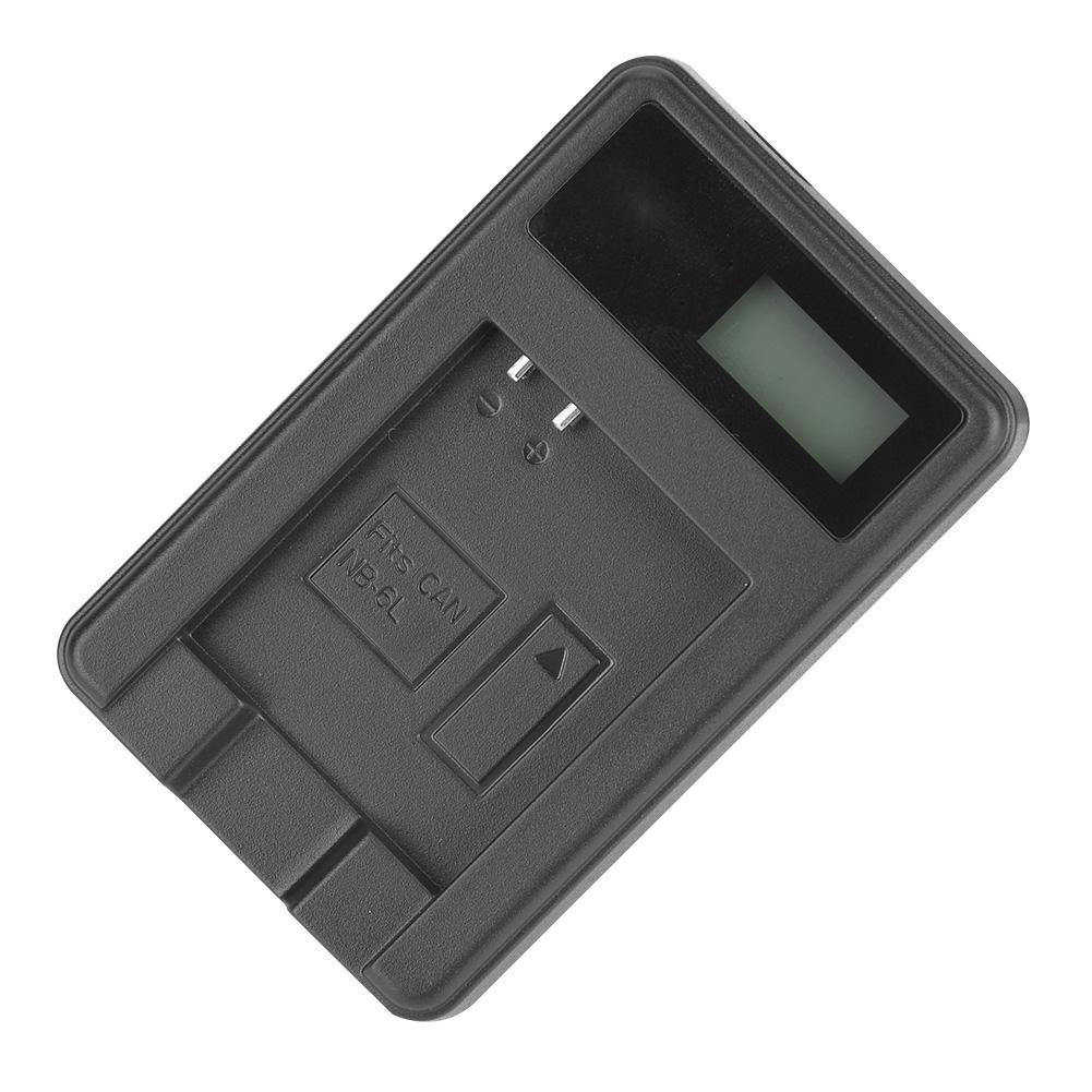 NB-6L Single Slot Battery Charger for Canon SX710 SX610 SX520 SX700 SX600 D30 SX500