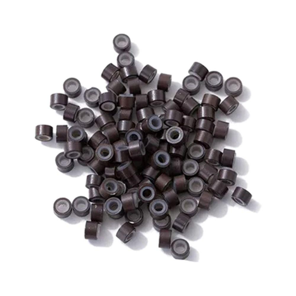 500pcs Silicone Nano Ring Micro Beads 5 Colors Micro Hair Extensions Rings  Dreadlock