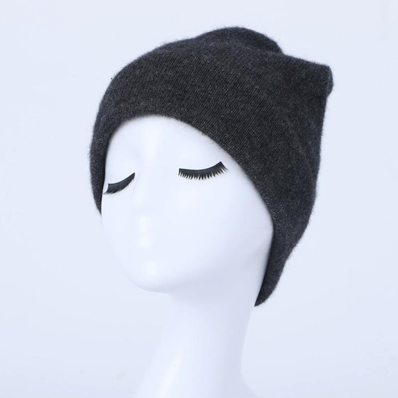 Женская кашемировая шапка Qinghe кашемир 30% кашемир 70% шерсть Женский осенне-зимний кашемировый платок мягкий и теплый