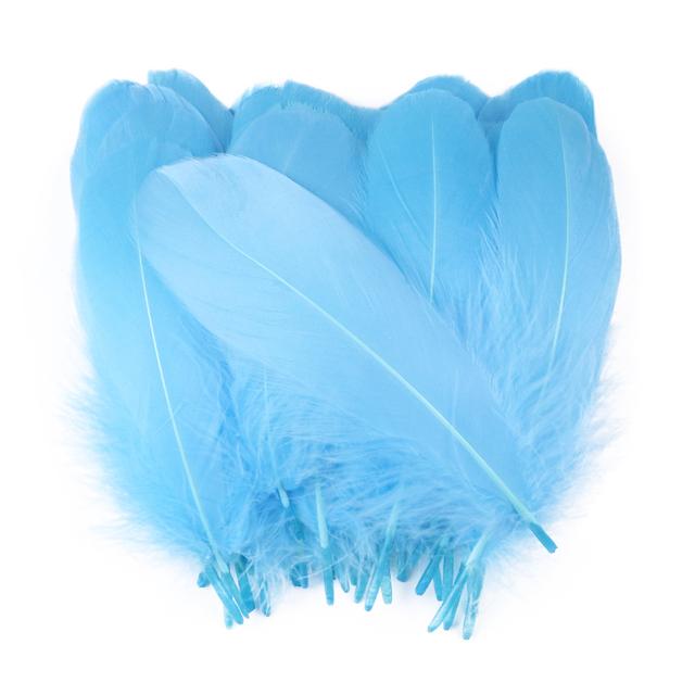 DIY 10-15 см Белые гусиные перья Для поделок Мягкие плавающие лебединые перья Изготовление украшений Свадебные аксессуары Декорации Поделки Перья