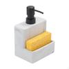 Диспенсер для жидкого мыла с дозатором для бутылок, 300 мл, смола, многоразовая