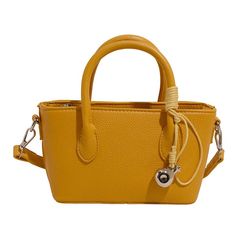 Новая модная сумка Универсальная однотонная сумка через плечо