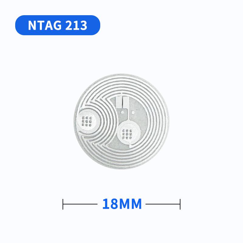 Стикер NFC 213 с сенсорным слоем: Открыть URL для музыкальных ссылок – Электронная метка 215