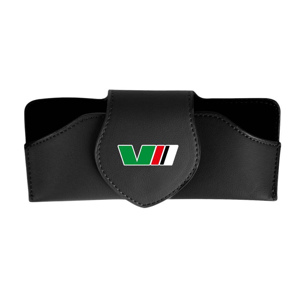 Car Glasses Frame Sun Visor Sunglasses Storage Fastener Holder For Skoda S Octavia 2 3 Fabia A7 Rapid Superb Kamiq Kodiaq VII