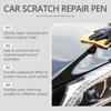Ручка для подкраски автомобиля, Ручка для подкраски автомобиля, ручка для удаления царапин с краски «два в одном», быстро и легко устраняет мелкие царапины на автомобильной краске, 15 мл