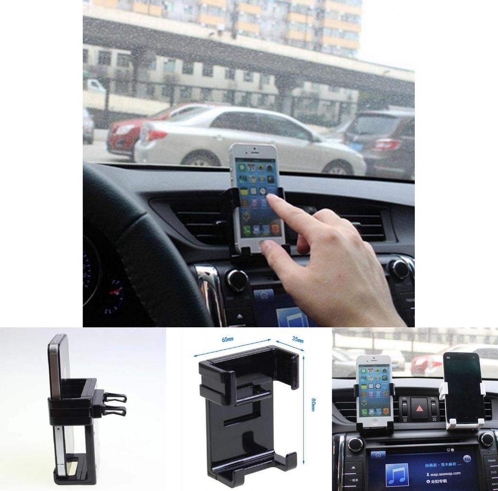 Fashion Universal Car Air Vent Mount Cradle Stand Holder For Phone Iphone Gps