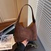 Suede Bag Women's Autumn and Winter Niche Chain Messenger Bag Portable Retro Dumpling Bag