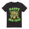 Teenage Mutant Ninja Turtles Mens Group New Year T-Shirt