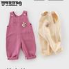 Girls' Overalls Spring and Autumn Trendy Jumpsuit Pants Baby Pants Autumn Outfit