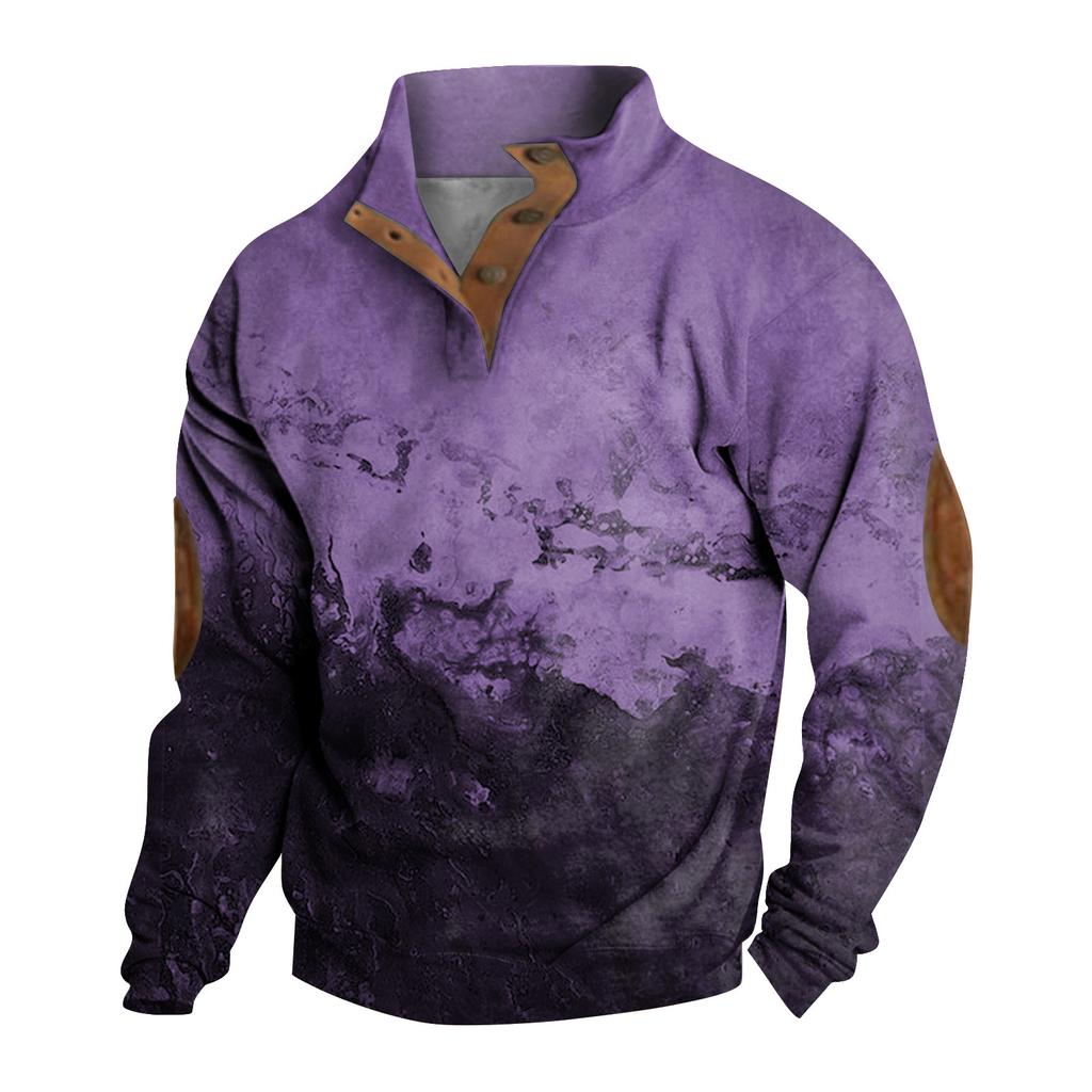 Весенне-осенняя мужская толстовка с воротником-стойкой на открытом воздухе, повседневные свитера, топы