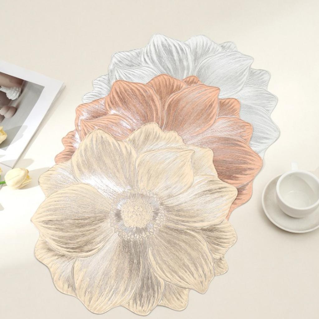 Новая подставка под тарелку подсолнух, термостойкая, ПВХ, моющаяся, теплоизоляционная коврик, гостиница, ресторан, декоративная подставка под стол, стиль Инстаграм