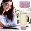Rhinestone Silicone Boot for 40oz Tumbler Glitter Cup Cover Water Bottles Bottom Sleeve Anti-Slip Sparkling Cup Accessories