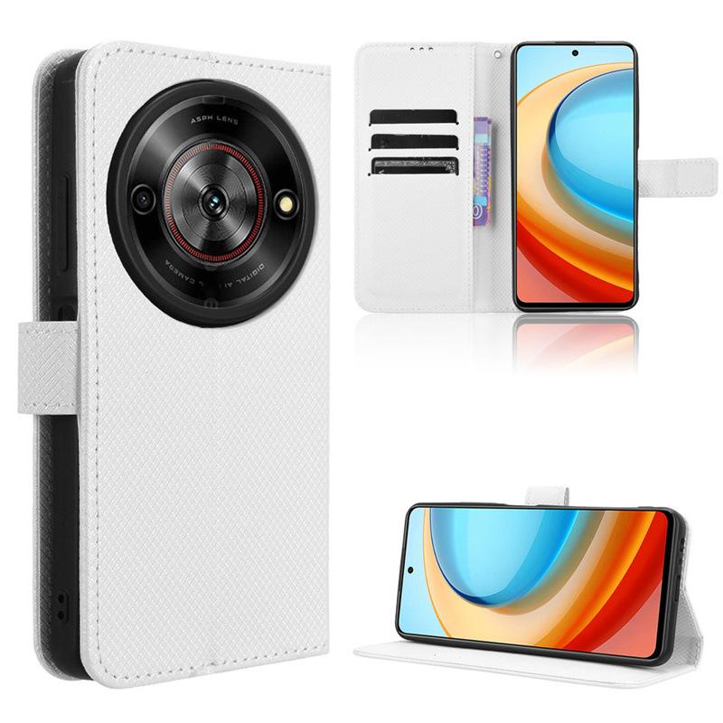 Флип-чехол для ZTE Nubia Focus / Blade A75 кожаный чехол для телефона PU противоударный прочный ретро-чехол