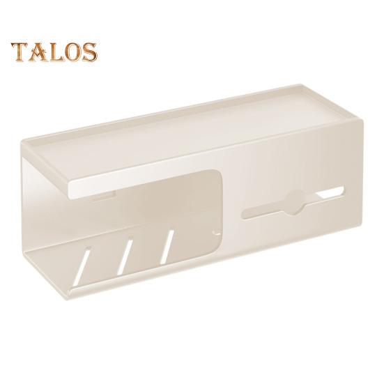 Многофункциональная настенная коробка для туалетной бумаги с полкой для хранения, простая установка, органайзер для спальни