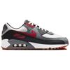 Nike Air Max 90 Team Red Gum мужские кроссовки белый прохладно-серый черный FB9658-100