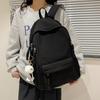 Сплошной цвет, студенческий рюкзак большой емкости, школьный рюкзак для младших и старших классов, женская школьная сумка
