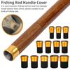 Front Protector Fishing Rod Handle Protective Case Fishing Rod Fixed Ring Fishing Rod Handle Cover