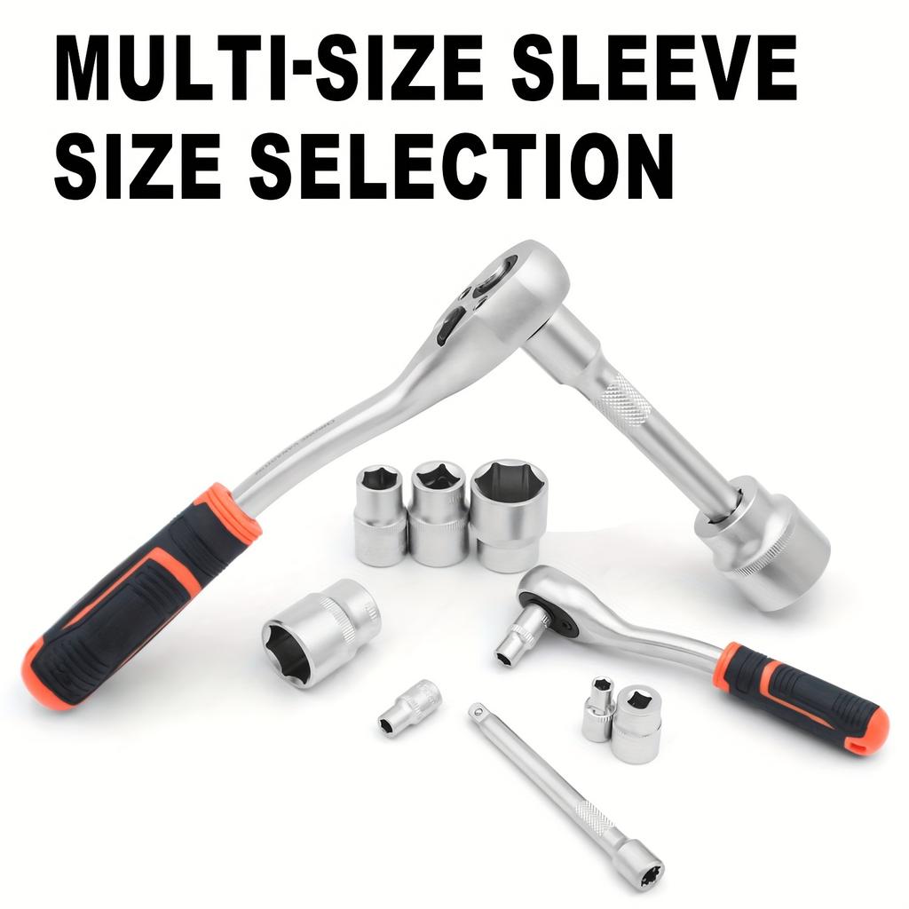 73 Piece Tool Set-General Household Hand Tool Kit,Auto Repair Tool Set, with Plastic Toolbox Storage Case