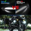 Waterproof Motorcycle Spotlight Two-Color Automotive Headlamps Fog Spotlights  Motorcycle Work