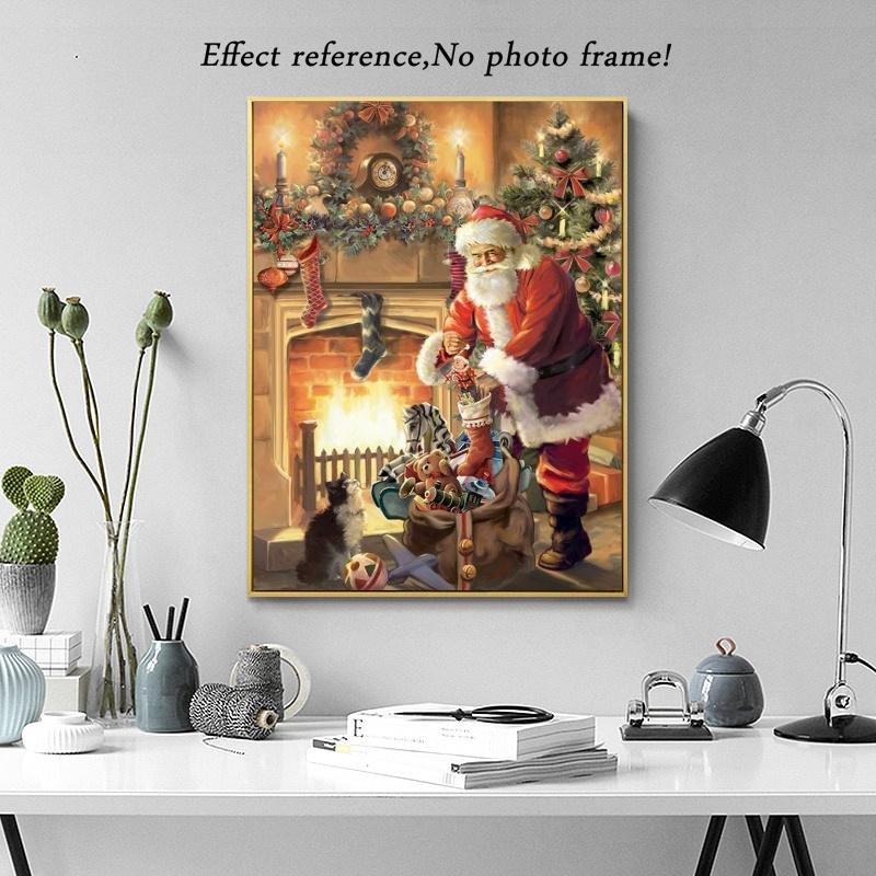 Full Round 5D Diamond Painting Nature Landscape Diamond Mosaic Cartoon Mosaic Kits Art Home Decoration