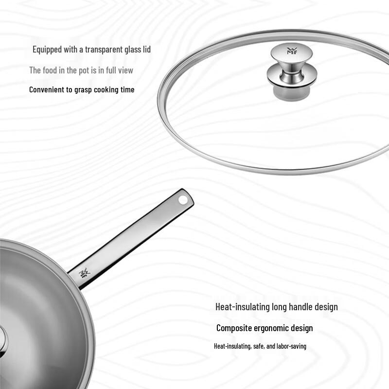 Вок WMF Jingang из нержавеющей стали 304