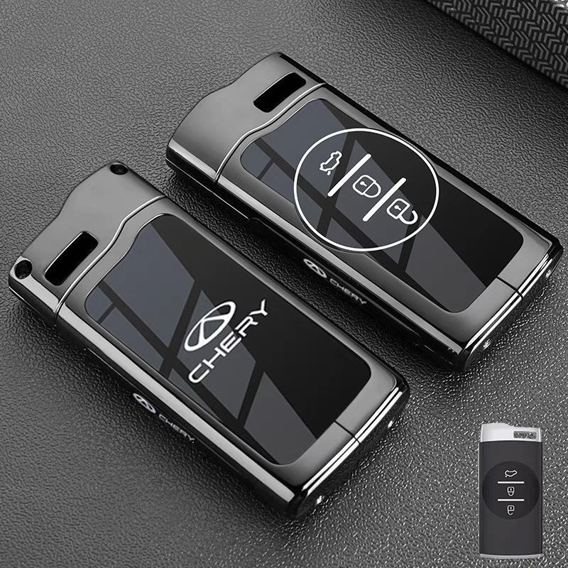 Новый Чехол-Держатель для Ключей из Цинкового Сплава и ТПУ для Chery Jaecoo Tigo 7 8 Pro Max Omoda C5 Tigo7 8 PlusJ6 J7plus J8 Внутренняя Оболочка