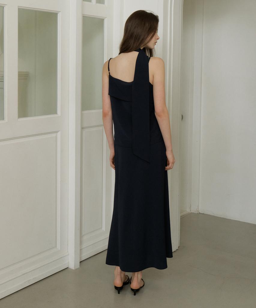 Riorg Gir Dart Long Skirt Navy