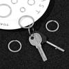 Camping Travel Goods Titanium Alloy Keyring Buckle EDC Keychain Portable Holder Key Ring