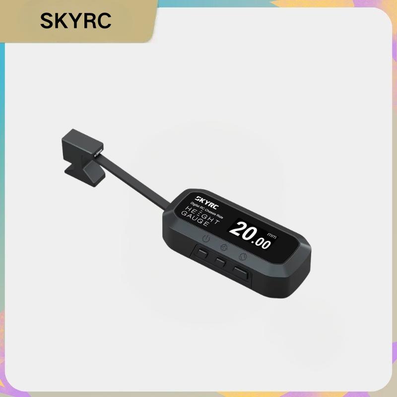 SkyRC DigitalRC Ride Height Gauge 2-38mm Measuring Unit Switching 180° Display Rotation for 1/24 1/14 1/12 1/10 1/8 RC Car Parts