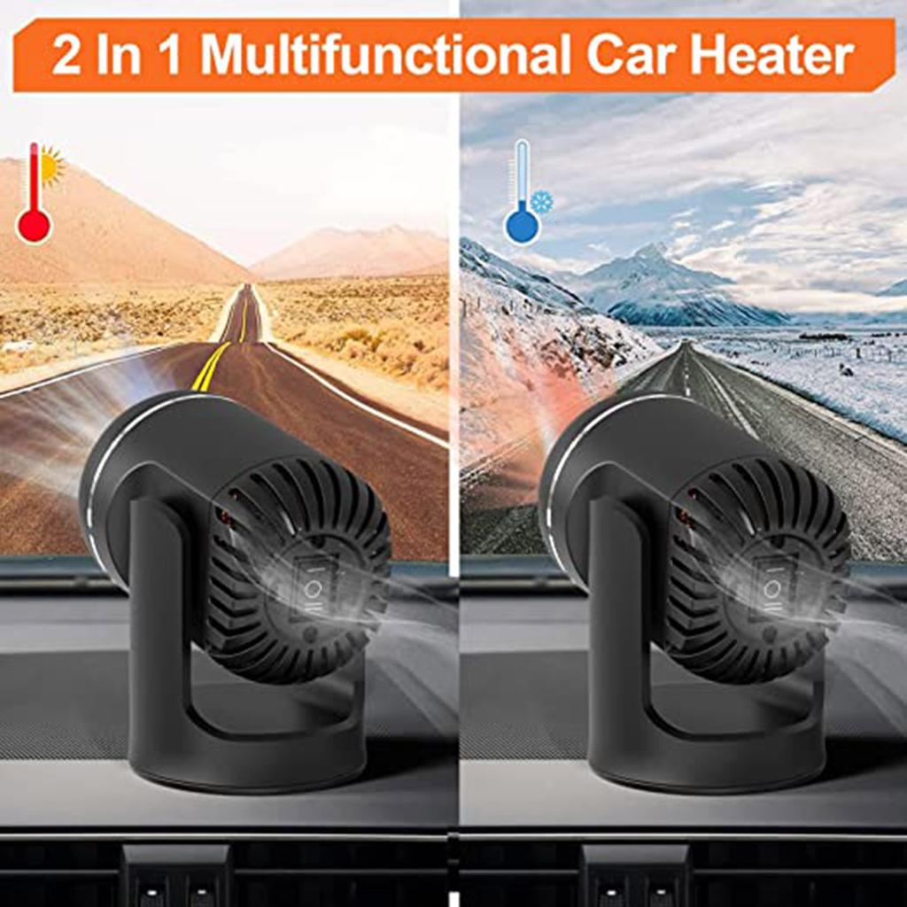 Car Mounted  Heater, Car Glass Demister, Car Mounted  Heater, 12v Speed, Hot, Cold, Warm, Hdryer, Heater