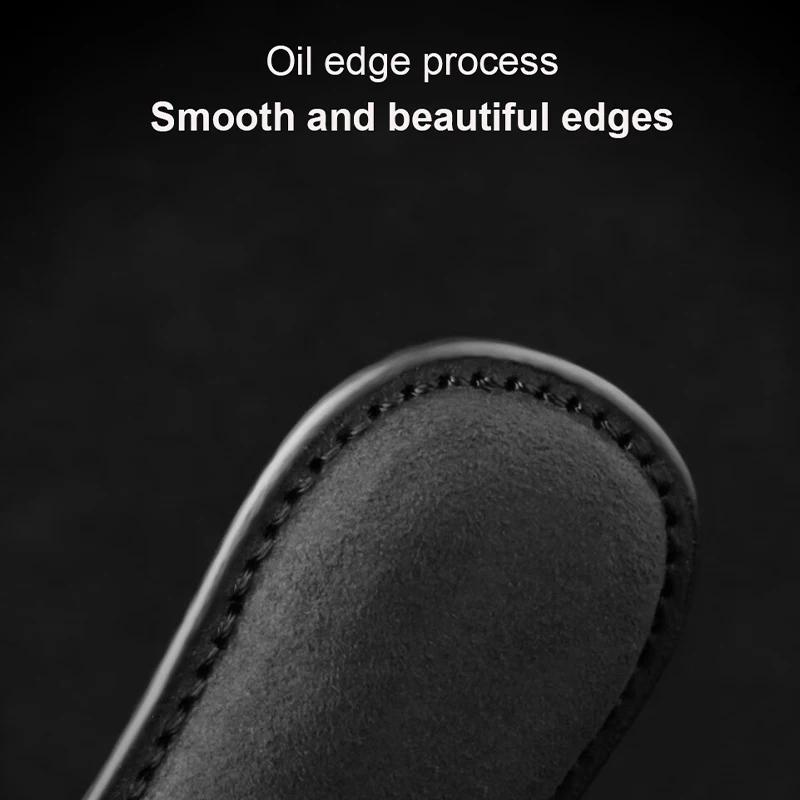 Замшевый кожаный чехол для ключей от машины для Land Rover Range Rover Evoque Discovery Sport Velar для Jaguar XE XF E-Pace F-Pace, аксессуары