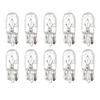 T10 501 Halogen Bulb 12V 5W Car License Plate Light 10PCS