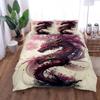 3pcs Chinese Loong  Dragon 3D Printed Bedding Set Cozy Soft Duvet Cover King Queen Twin Size Birthday Gift Bedroom Decoration