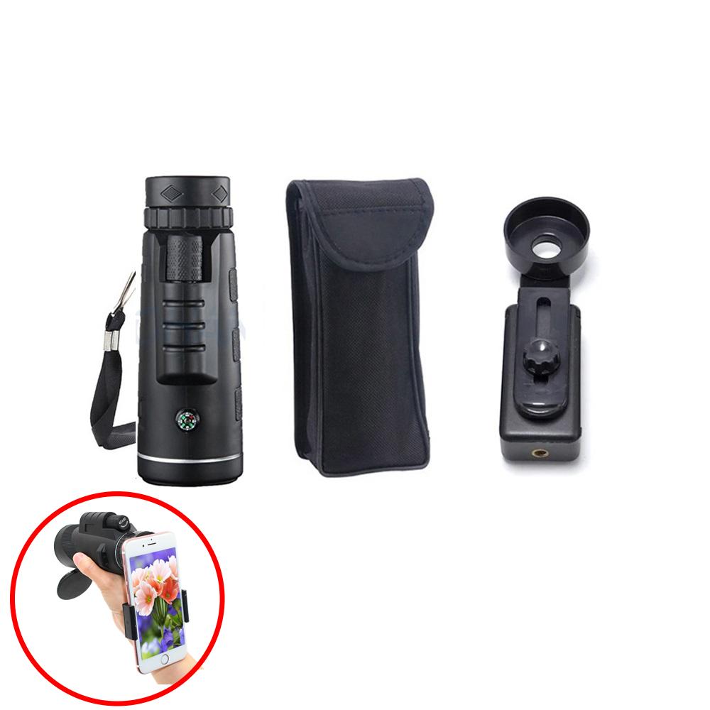 40X60 Zoom Telescope Phone Camera Lens telefon Monocular Mobile Lens для iPhone Samsung Redmi 7 Huawei сотовый телефон