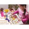 Thanksgiving Coloring Placemats for Kids - Set of 16 Turkey Table Mat Thanksgiving Disposable Paper Placemats Fall Harvest Thanks Giving Activities