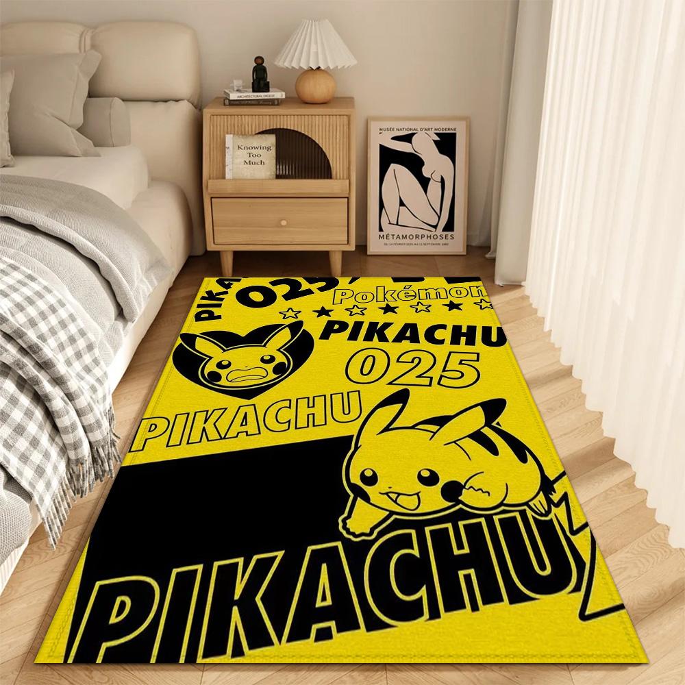 Модный коврик для прихожей Кухонный ковер Ковры для гостиной Декор P-pikachu Коврики для ванной Супервпитывающий коврик для ванной Балконная дверь