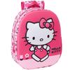 Рюкзак Hello Kitty Розовый 3D 33 СМ Детский сад