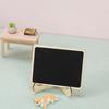 Мини-знак на доске с подставкой, деревянная настольная доска, многоразовая односторонняя маленькая доска для сообщений, свадебная вечеринка, мероприятия