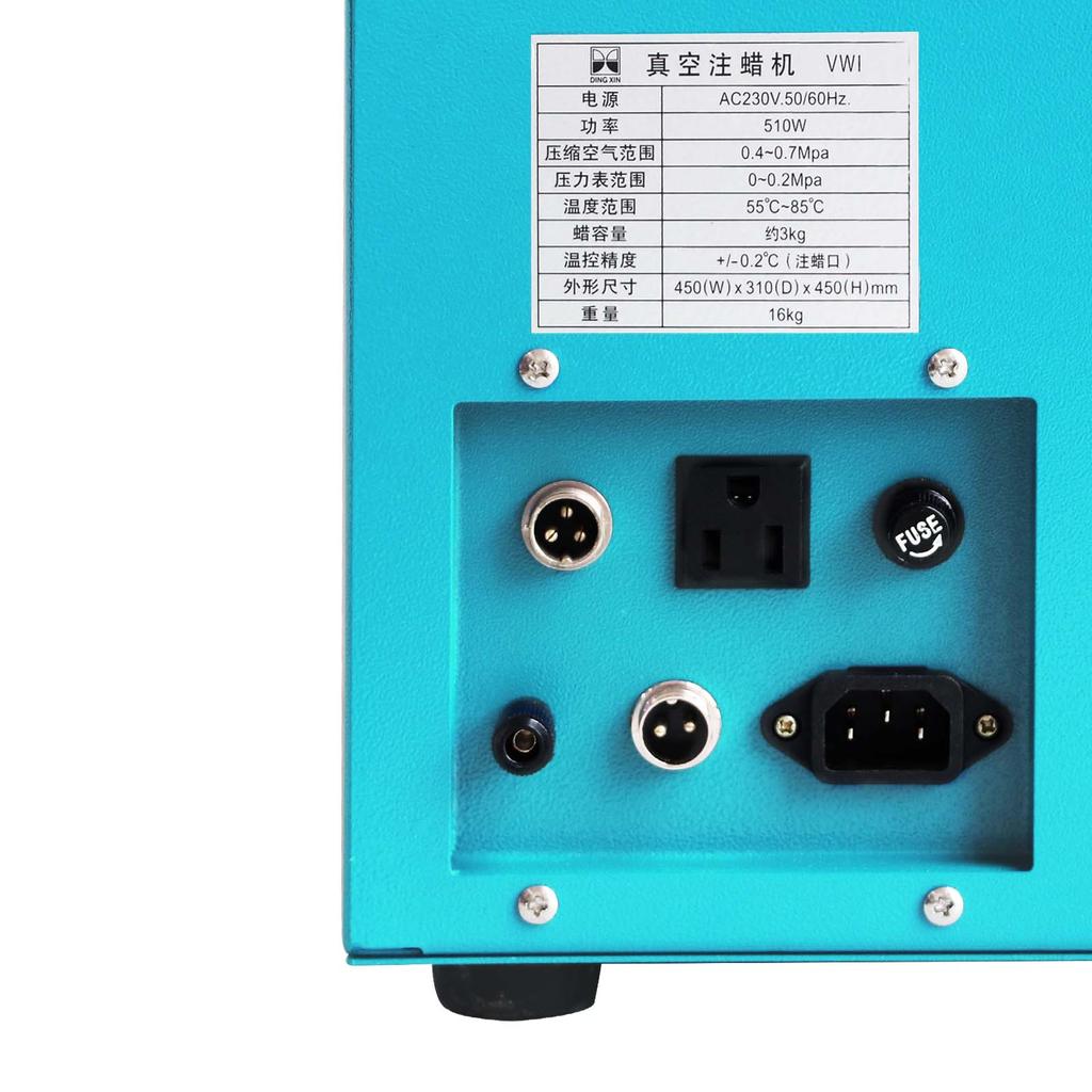 Инжектор воска 3 кг Танк машина для литья воска для ювелирных изделий 510 Вт машина для литья воска