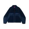 Li Ning 21FW Wu Chuang Wu Yi цветной блок теплая широкая мужская куртка с логотипом темно-синего цвета AJDR429-2