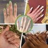 Reusable Nail Rings for False Nail Phalanx Ring High Quality Fingertip Nail Rings  Girls